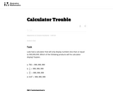 Calculator Trouble