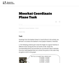 5.G Meerkat Coordinate Plane Task
