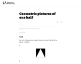 Geometric Pictures of One Half