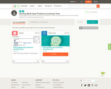 Solving Multi Step Problems Involving Time