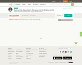 Subtracting Capacities in Compound Units English Units