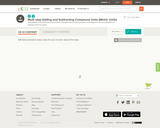 Multi Step Adding and Subtracting Compound Units Metric Units
