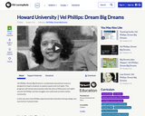 Howard University | Vel Phillips: Dream Big Dreams