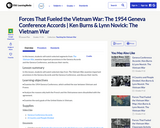 Forces that Fueled the Vietnam War: The 1954 Geneva Conference Accords | The Vietnam War - Ken Burns and Lynn Novick