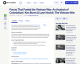 Forces that Fueled the Vietnam War: An Analysis of Colonialism | The Vietnam War - Ken Burns and Lynn Novick