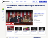 Divided States of America: The Passage of the Affordable Care Act