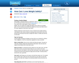 How Can I Lose Weight Safely?