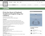 From the Heart of England:  Traditional English Songs for Children