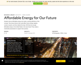 Affordable Energy for Our Future