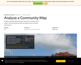 Analyze a Community Map