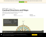 Cardinal Directions and Maps