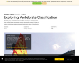 Exploring Vertebrate Classification