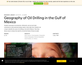 Geography of Oil Drilling in the Gulf of Mexico