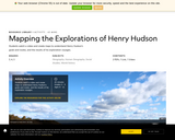 Mapping the Explorations of Henry Hudson