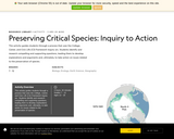 Preserving Critical Species: Inquiry to Action