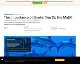 The Importance of Sharks: You Do the Math!