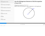 Circles: Derive Equation of a Circle