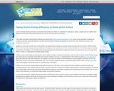 Taking Action: Energy Efficiency at Home and at School