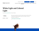 White Light and Colored Light