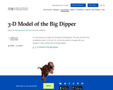 3-D Model of the Big Dipper