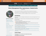 Waste Management Plan (Agriscience)