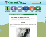 Climate Kids: It's Cold! Is Global Warming Over?