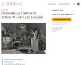 Dramatizing History in Arthur Miller's The Crucible