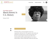African American History in the United States