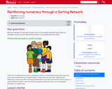 Reinforcing numeracy through a Sorting Network (Ages 5-7)
