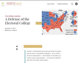 A Defense of the Electoral College