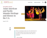 Asian-Pacific Heritage Month