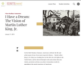 I Have a Dream: The Vision of Martin Luther King, Jr.