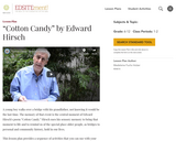 "Cotton Candy" by Edward Hirsch