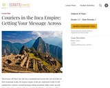 Couriers in the Inca Empire: Getting Your Message Across
