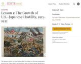 Lesson 1: The Growth of U.S.-Japanese Hostility, 1915-1932