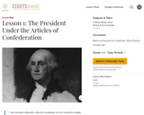 Lesson 1: The President Under the Articles of Confederation