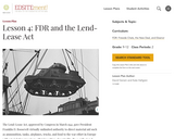Lesson 4: FDR and the Lend-Lease Act