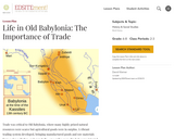 Life in Old Babylonia: The Importance of Trade