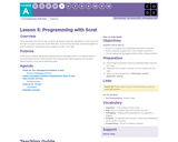 CS Fundamentals 1.5: Programming with Scrat