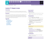 CS Fundamentals 1.7: Happy Loops