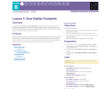 CS Fundamentals 2.1: Your Digital Footprint