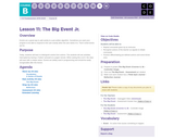 CS Fundamentals 2.11: The Big Event Jr.