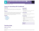 CS Fundamentals 4.14: Harvesting with Conditionals