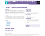CS Fundamentals 5.4: Conditionals with the Farmer