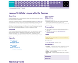 CS Fundamentals 8.12: While Loops with the Farmer