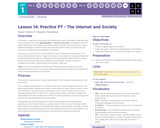 CS Principles 2019-2020 1.14: Practice PT - The Internet and Society