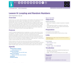 CS Principles 2019-2020 3.9: Looping and Random Numbers
