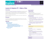 CS Principles 2019-2020 6.2: Explore PT - Make a Plan