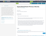 Inquiry Based Project: Privacy v. Security