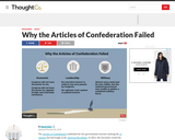 Why the Articles of Configuration Failed